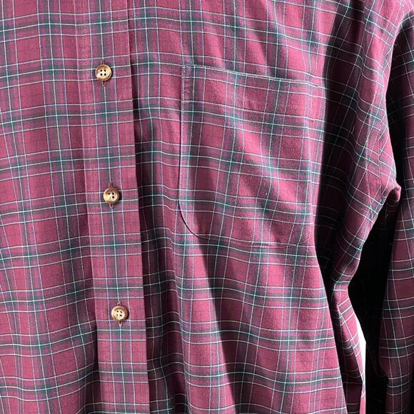 Brooks Brothers Button Down Shirt Red Plaid Classic Preppy Heritage XL - Picture 6 of 11